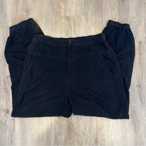 Anthropologie‎ Jogger Pants in Black - Picture 2 of 5